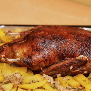 Crispy baked chicken